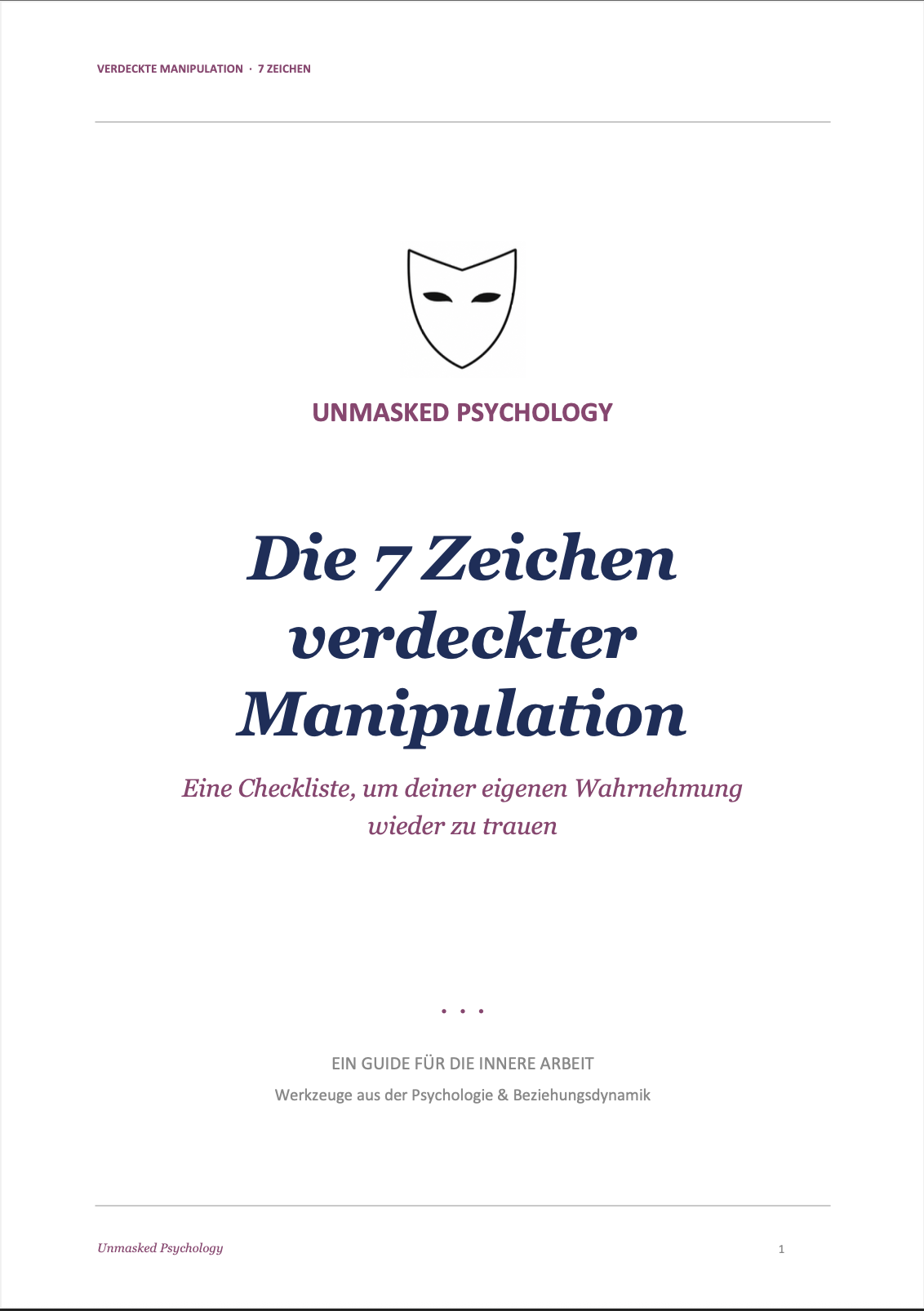 Verdeckte Manipulation